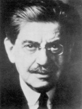 portrait of Isaac Shoenberg
